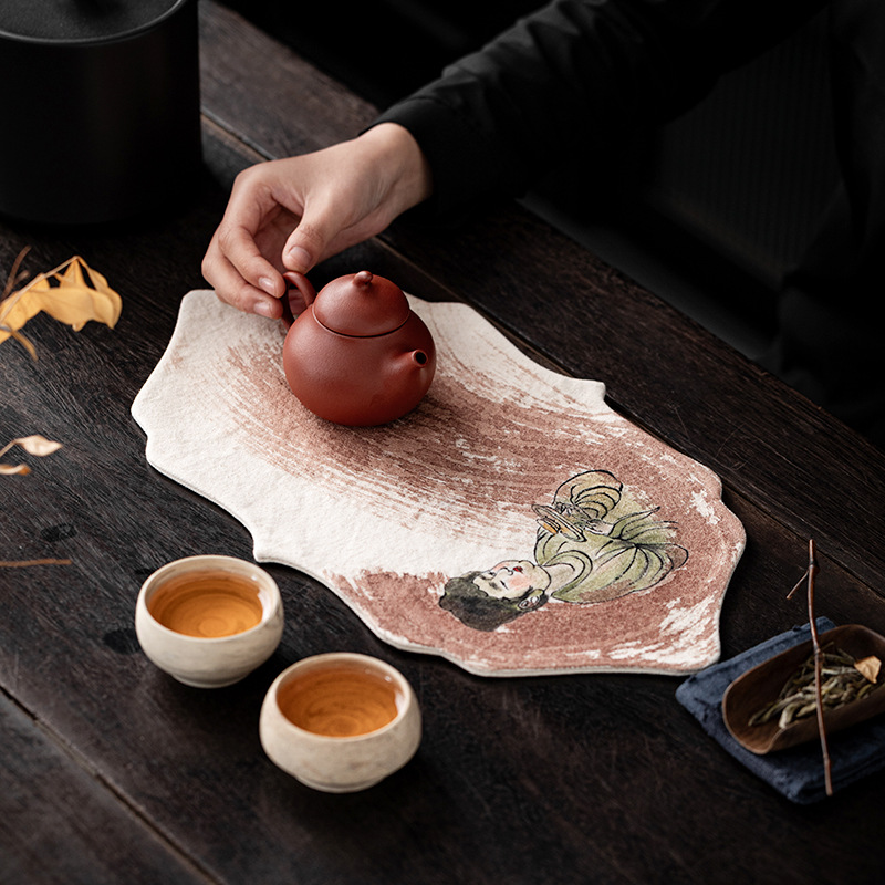 Table Runner - Tapete de Chá Seco Impermeável Estilo