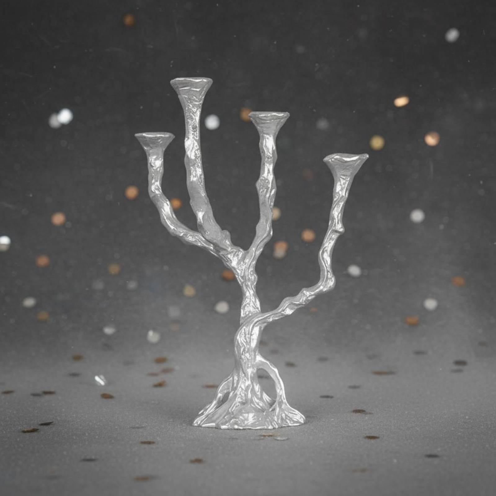 Candle Holder Decor - Suporte de Velas Multi-Armações de Metal