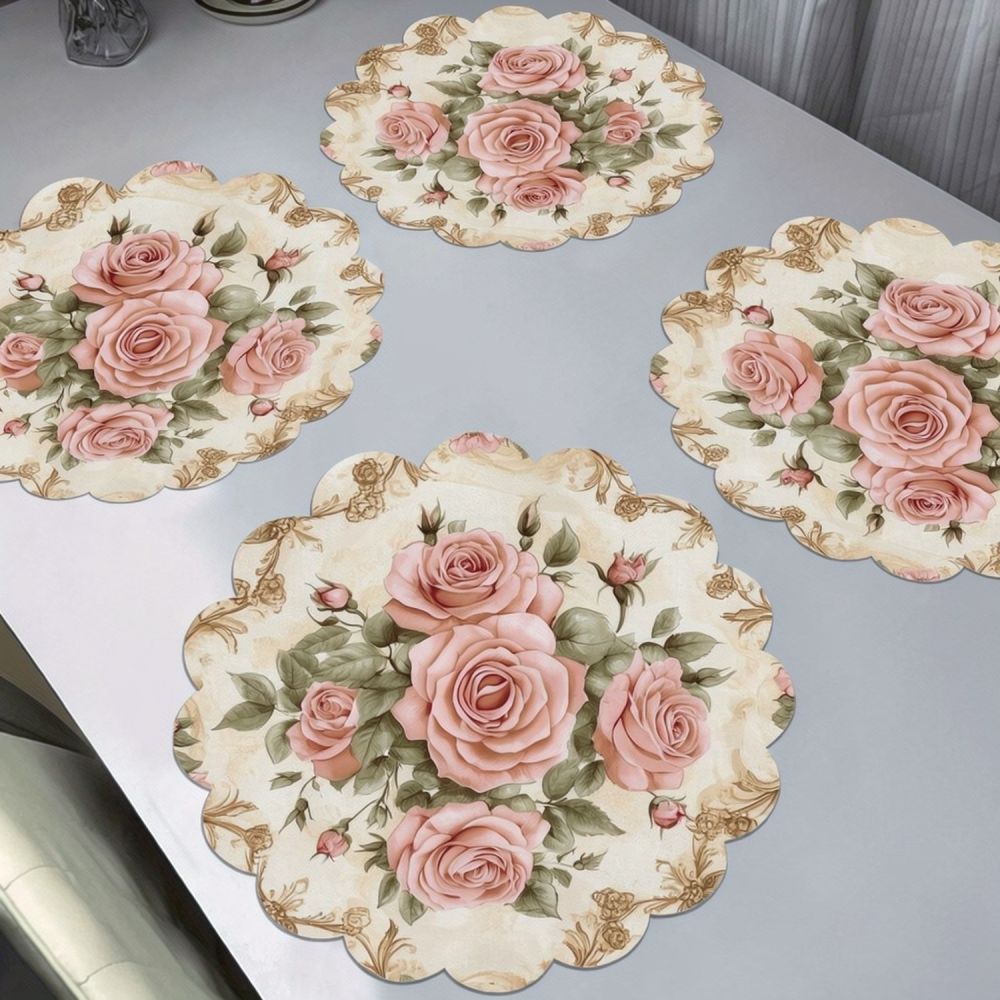 Table Runner - Jogo americano de linho estampado com