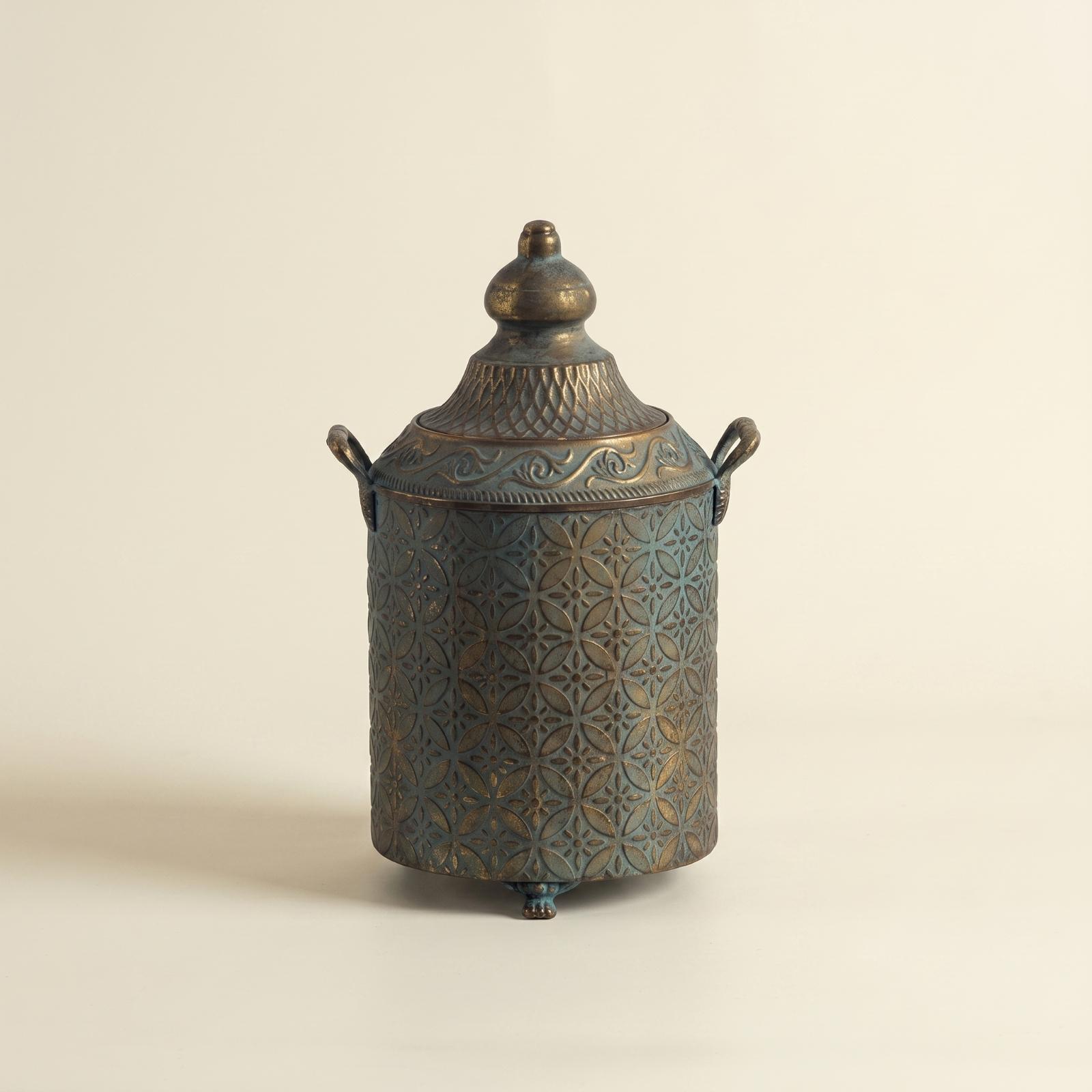 Vase Decor - Vaso Decorativo de Metal com Acabamento