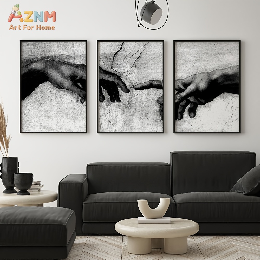 Abstract Canvas Set - Conjunto de 3 Peças de Arte