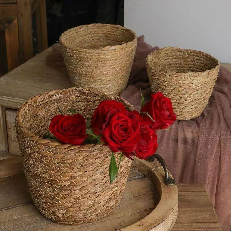 Cesto de Rattan para Plantas,  - Vase Decor avaliação e preço