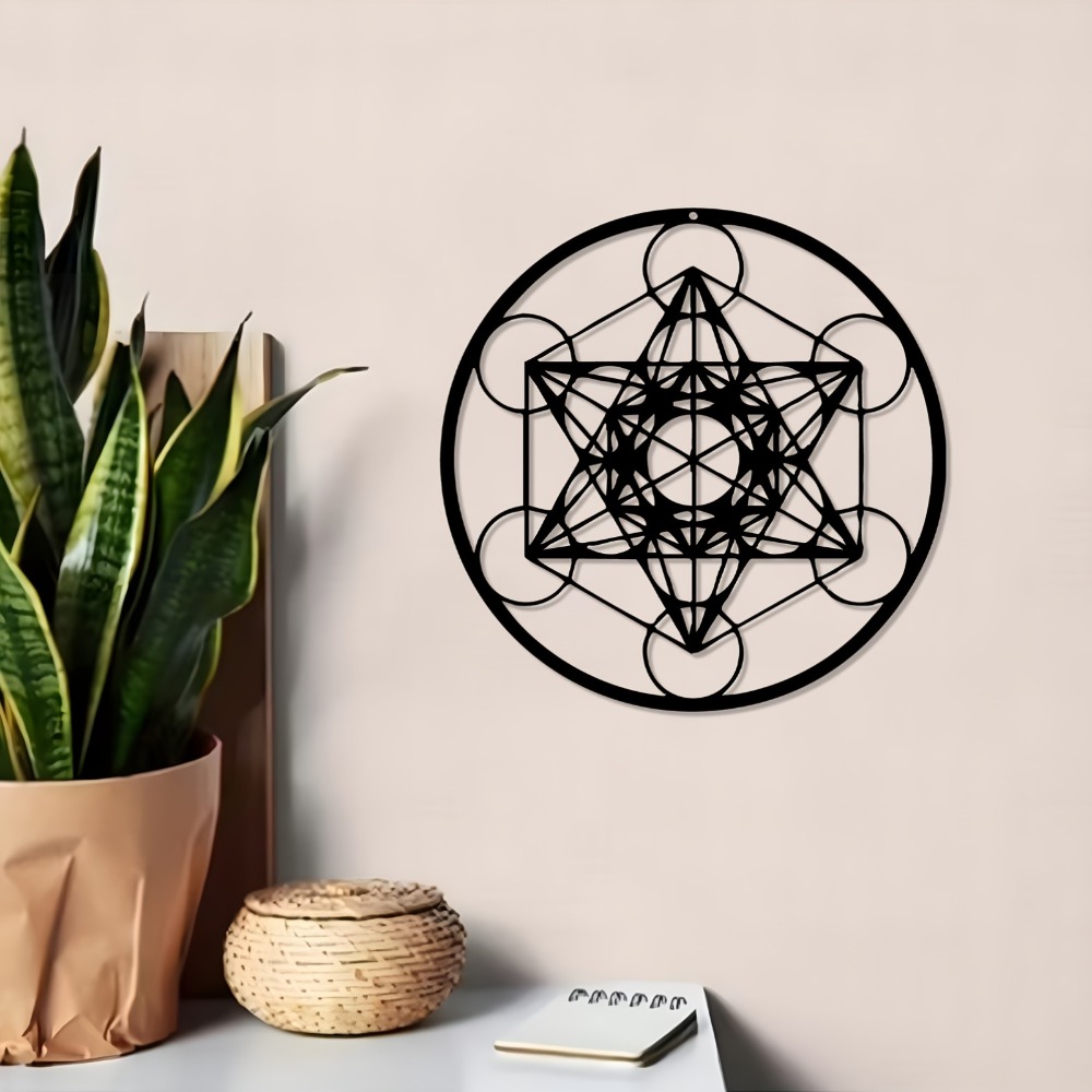 CIFBUY Escultura de Metal Estr - Wall Art avaliação e preço
