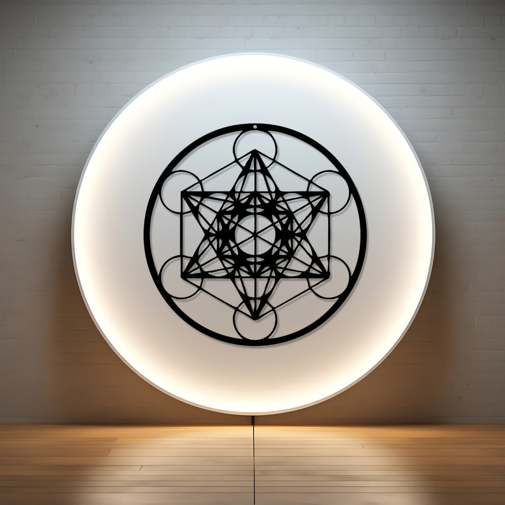 CIFBUY Escultura de Metal Estr - Wall Art avaliação e preço