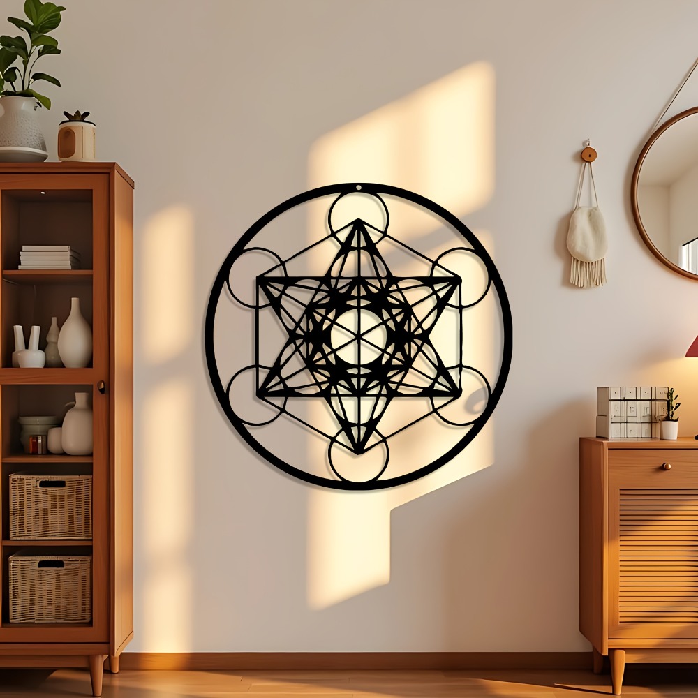 CIFBUY Escultura de Metal Estr - Wall Art avaliação e preço