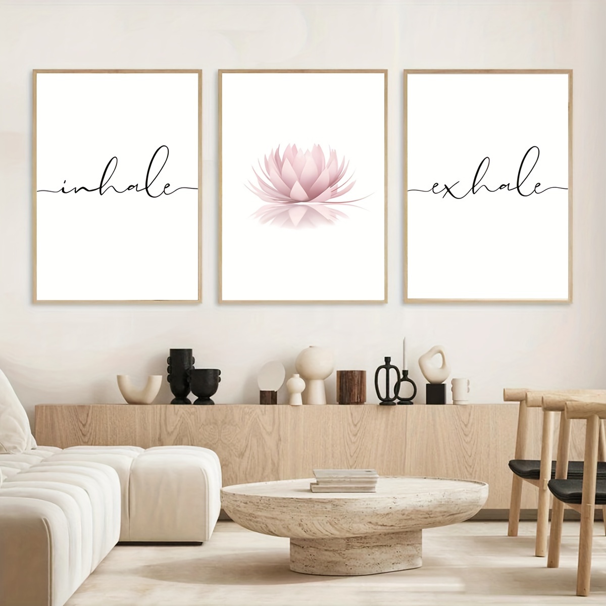 Conjunto de 3 Pôsteres Abstrat - Abstract Canvas Set avaliação e preço