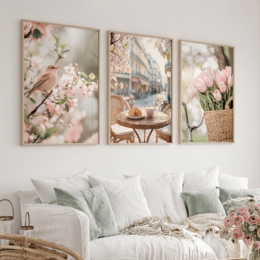 Conjunto de 3 Peças: Pôsteres  - Abstract Canvas Set avaliação e preço