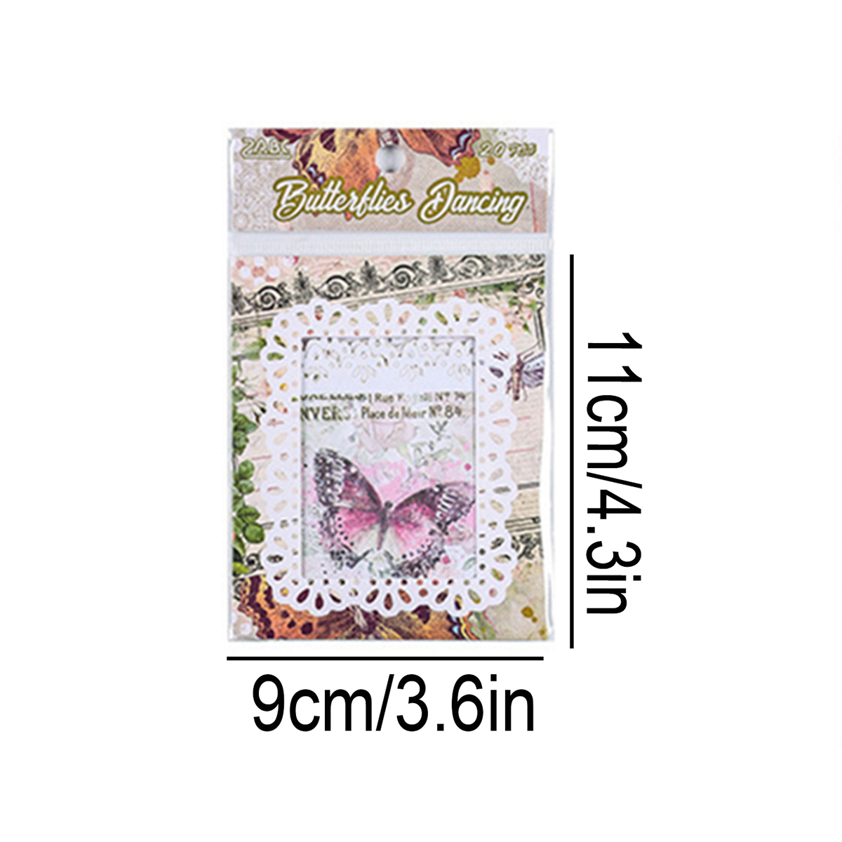 Conjunto de 20 folhas de papel - Wall Sticker avaliação e preço