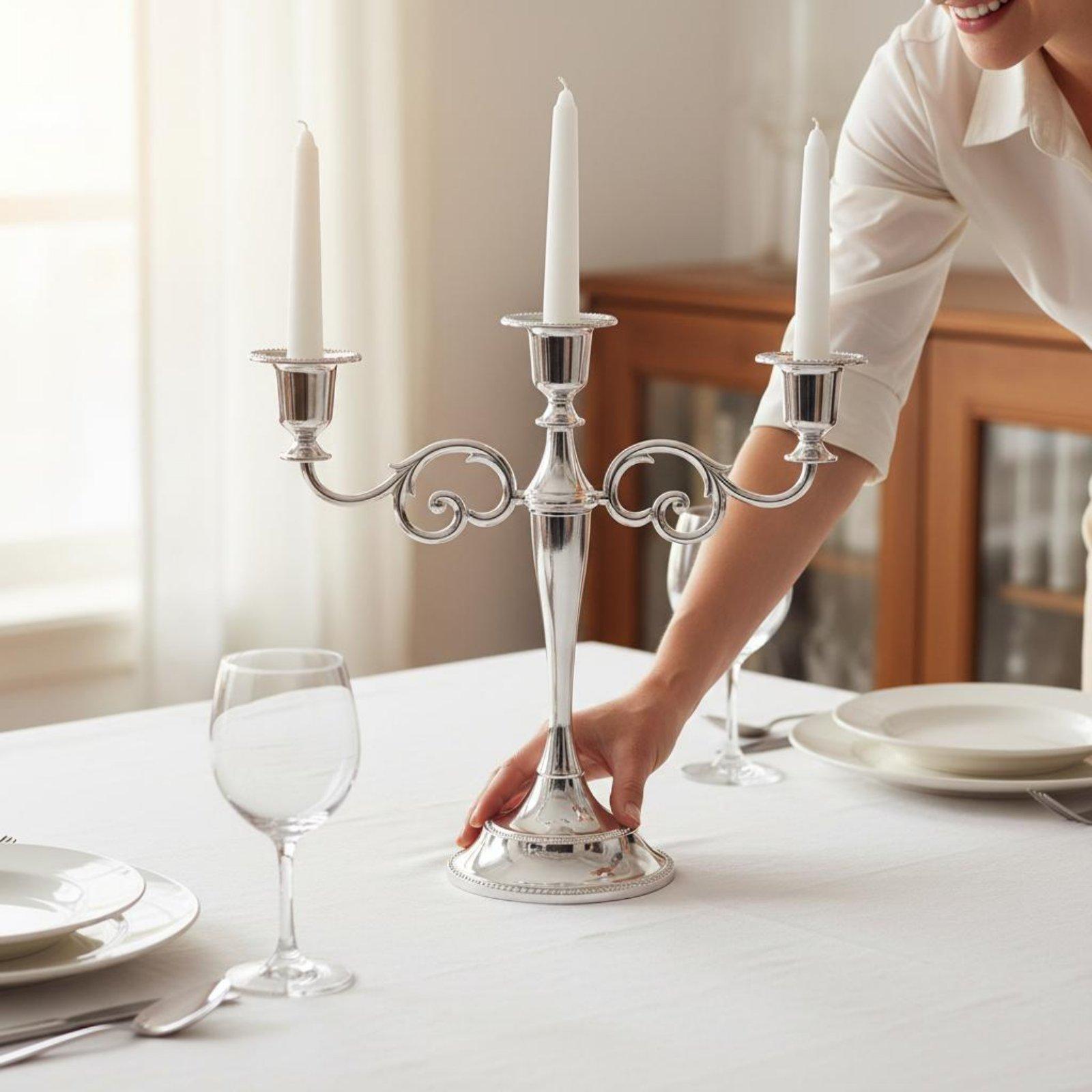 Candelabro Decorativo Retro em - Candle Holder Decor avaliação e preço